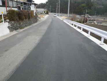 1級市道黒田星山線改良工事