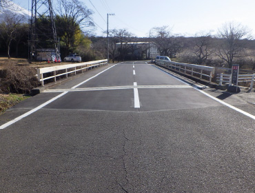 道路メンテナンス事業１級市道大石寺環状線上川橋補修工事